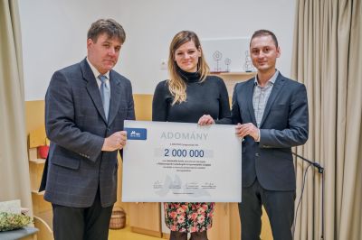 Adományozás Pilisborosjenőn