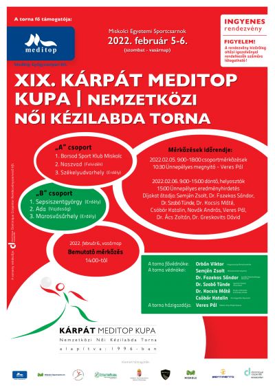 Kárpát Meditop Kupa 2022 plakát